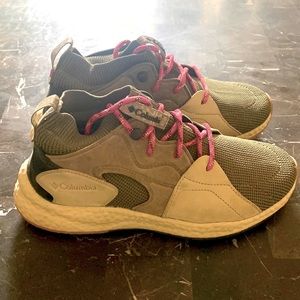 Women’s adidas hikers worn once! Size 8.5 waterproof, Out dry.